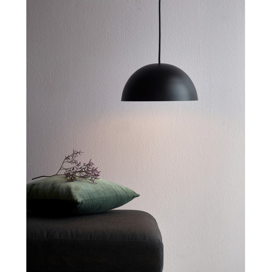 Nordlux - Lühter ELLEN 1xE27/40W/230V d. 30 cm must