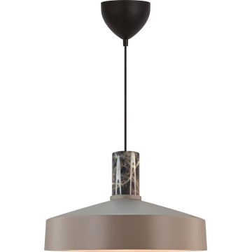 Nordlux - Lühter ELVAS 1xE27/60W/230V d. 37,5 cm pruun