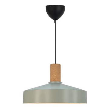 Nordlux - Lühter ELVAS 1xE27/60W/230V d. 37,5 cm roheline