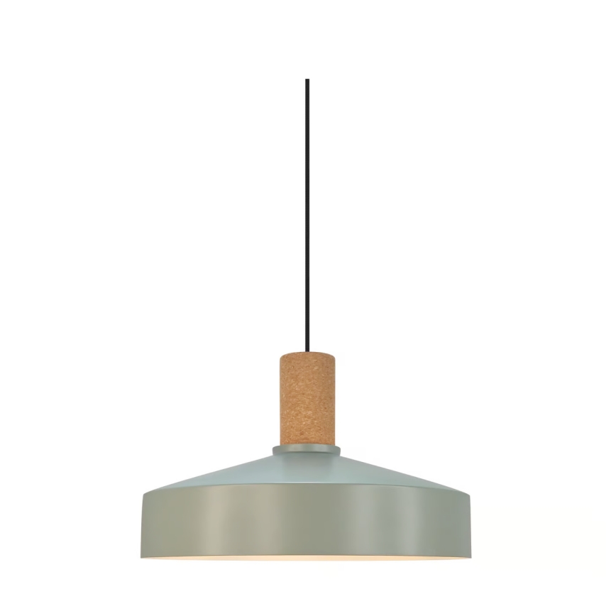 Nordlux - Lühter ELVAS 1xE27/60W/230V d. 37,5 cm roheline