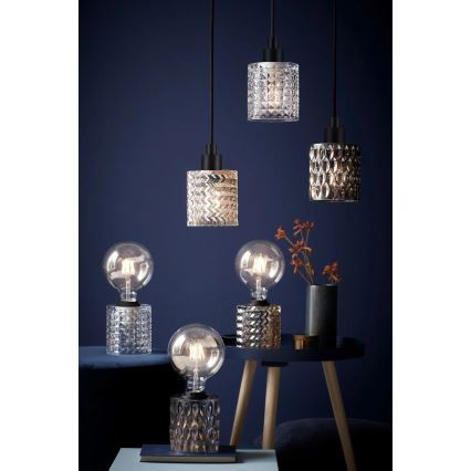 Nordlux - Lühter HOLLYWOOD 1xE27/60W/230V d. 10,8 cm läbipaistev