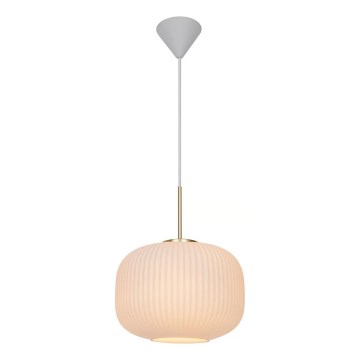 Nordlux - Lühter MILFORD 1xE27/40W/230V d. 30 cm valge