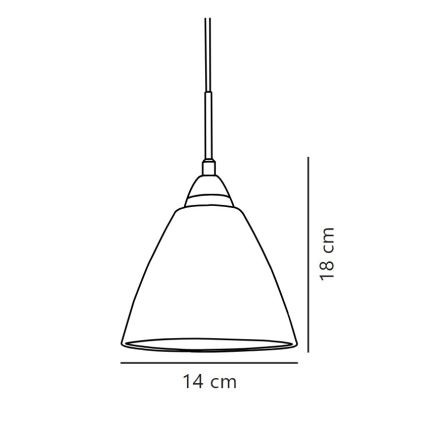 Nordlux - Lühter READ 1xE14/40W/230V läikiv kroom
