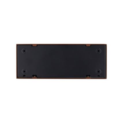 Nordlux - MARCELLIO LED päikeselamp liikumisanduriga LED/5W/5V IP54 2200 mAh pruun