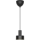 Nordlux - MATIS laelamp 1xE27/40W/230V, must