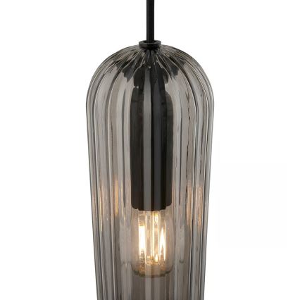 Nordlux - MIELLA ripplamp kaabliga 1xE27/25W/230V suitsuhall
