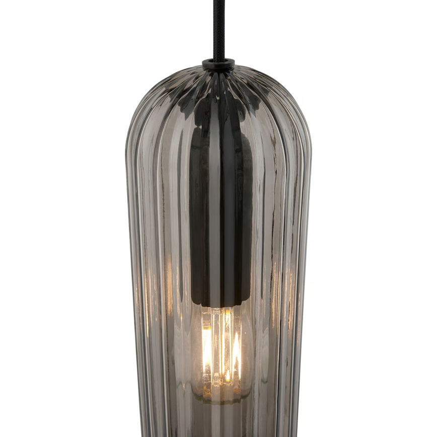 Nordlux - MIELLA ripplamp kaabliga 1xE27/25W/230V suitsuhall