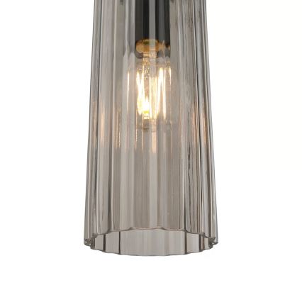 Nordlux - MIELLA ripplamp kaabliga 1xE27/25W/230V suitsuhall