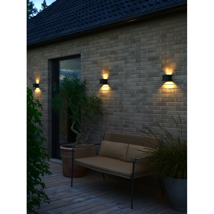 Nordlux - MILDA LED välisseinavalgusti, 4,9 W, 230 V, IP44, must