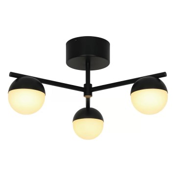 Nordlux - Pinnale kinnitatav lühter CONTINA 3xG9/5W/230V must