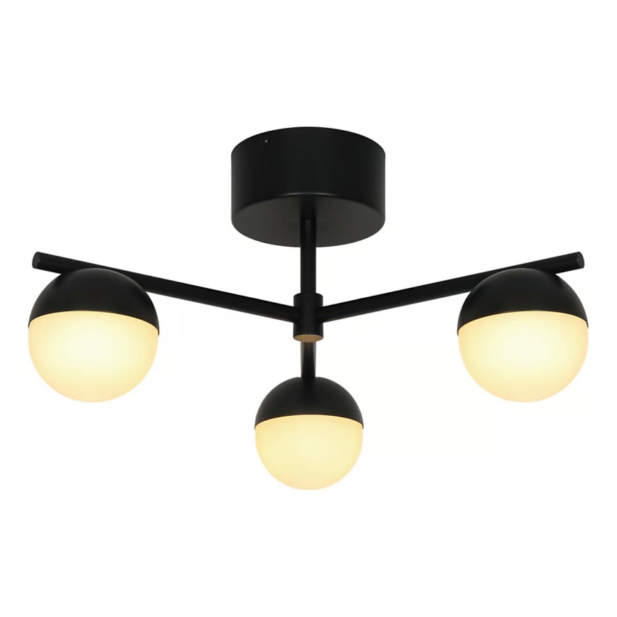 Nordlux - Pinnale kinnitatav lühter CONTINA 3xG9/5W/230V must