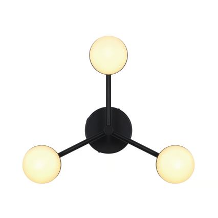 Nordlux - Pinnale kinnitatav lühter CONTINA 3xG9/5W/230V must