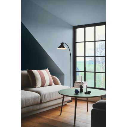 Nordlux - põrandalamp DIAL 1xE27/10W/230V must 150 cm