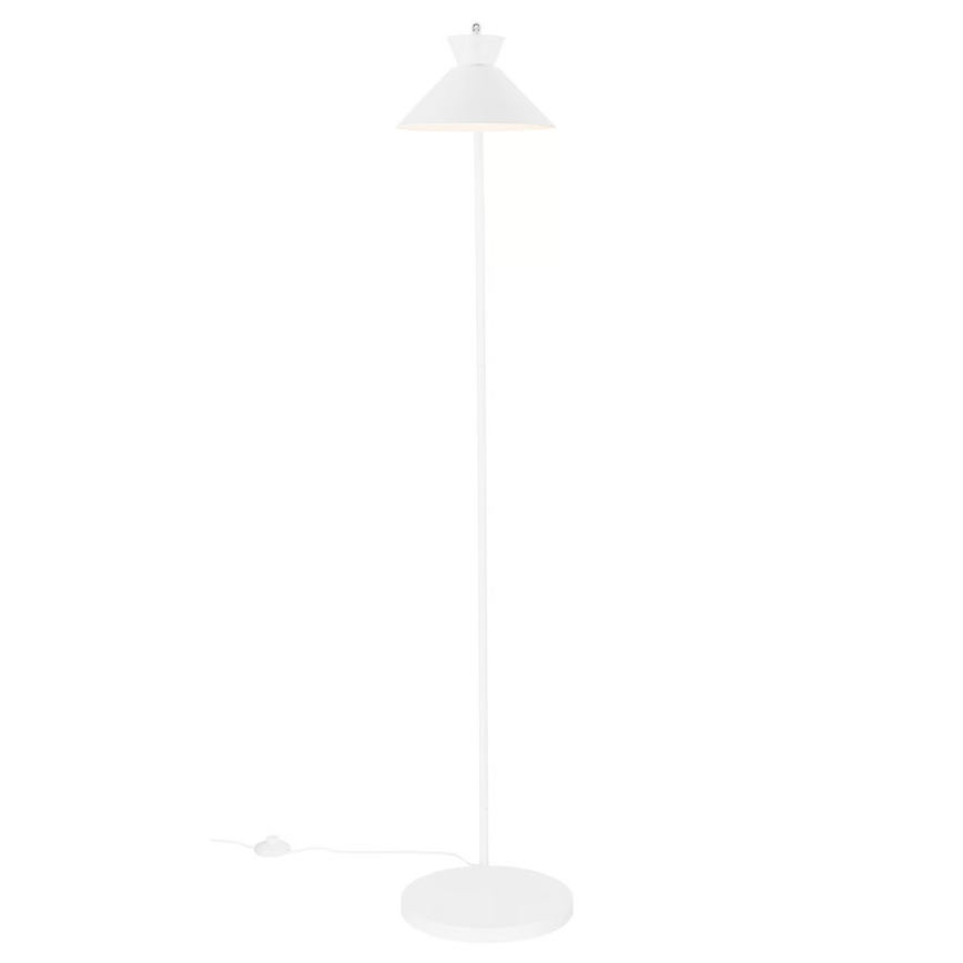 Nordlux - põrandalamp DIAL 1xE27/10W/230V valge