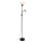 Nordlux - Põrandalamp LAURIA 1xE27/40W/230V + 1xE14/15W must