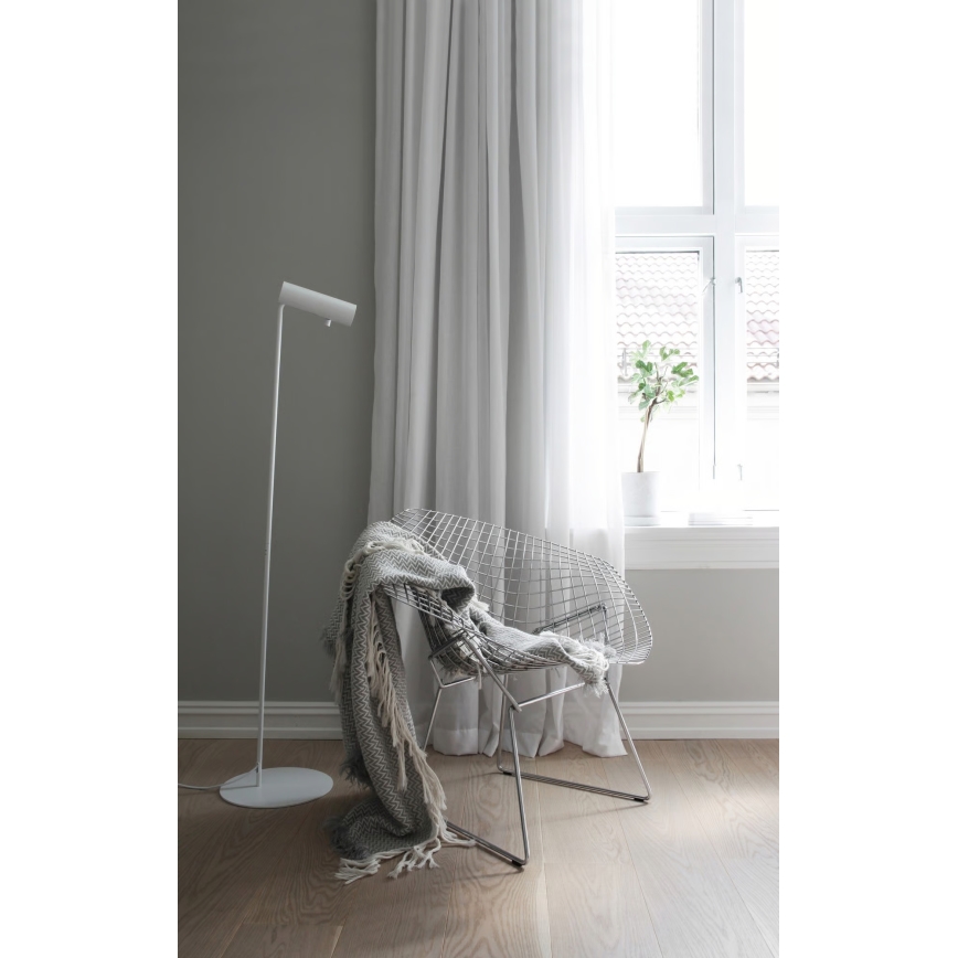 Nordlux - Põrandalamp MIB 1xGU10/8W/230V valge