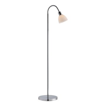 Nordlux - Põrandalamp RAY 1xE14/25W/230V läikiv kroom 153,5 cm