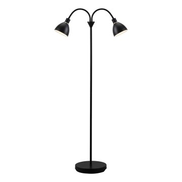 Nordlux - Põrandalamp RAY 2xE14/25W/230V must
