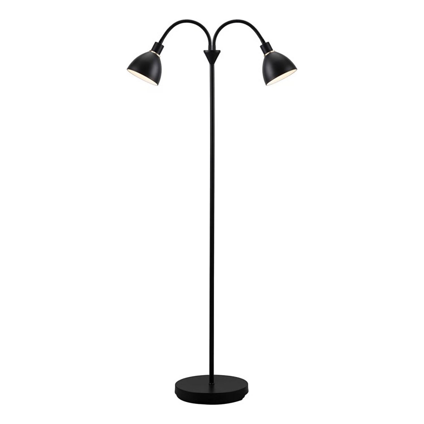 Nordlux - Põrandalamp RAY 2xE14/25W/230V must