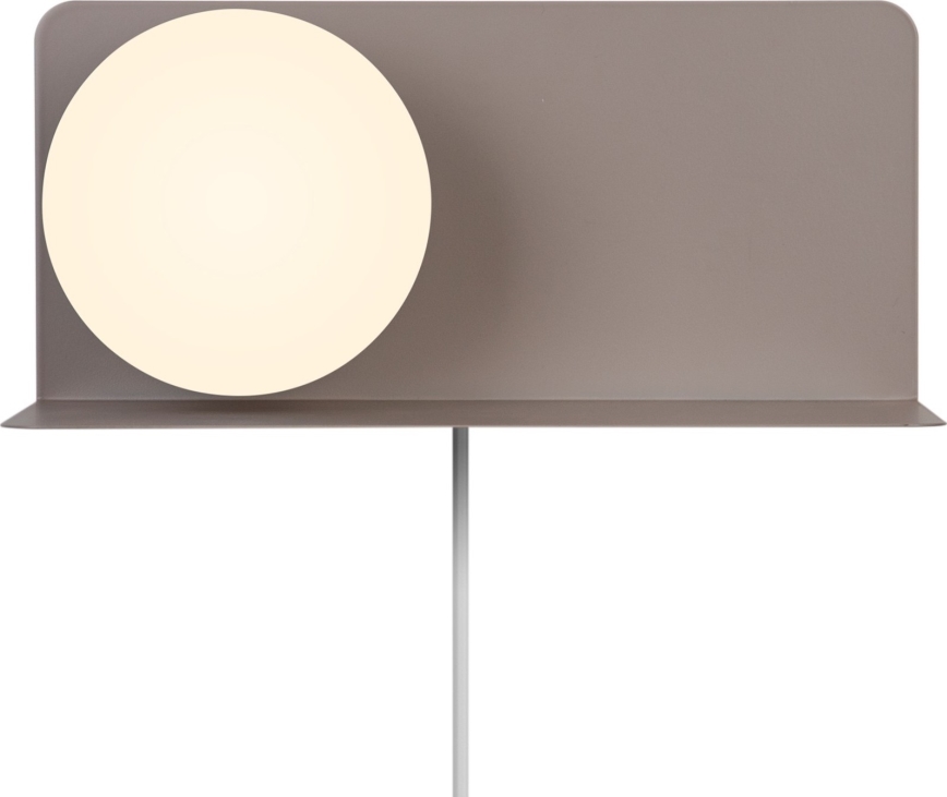 Nordlux - Riiuliga seinavalgusti LILIBETH 1xE14/25W/230V pruun
