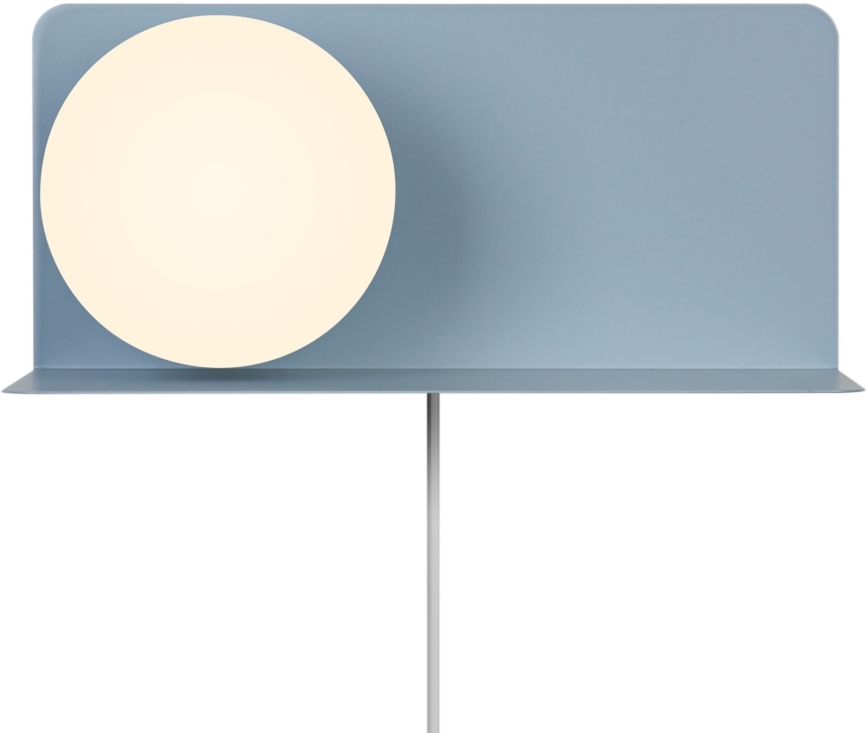 Nordlux - Riiuliga seinavalgusti LILIBETH 1xE14/25W/230V sinine