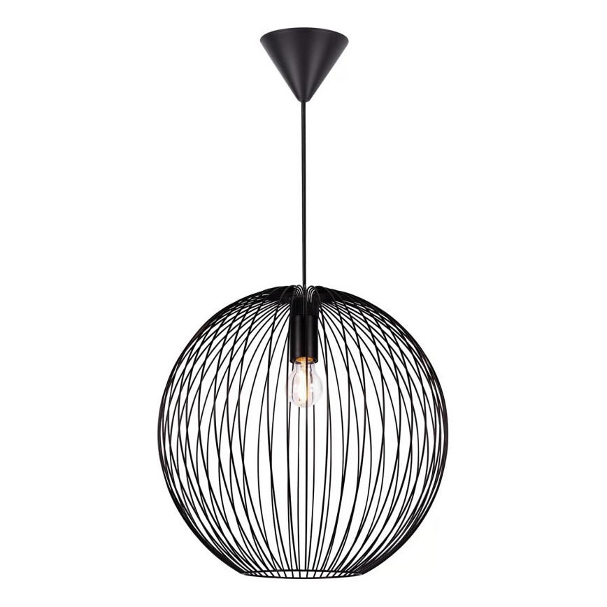 Nordlux - Ripatsvalgusti BERONI kaabliga 1xE27/60W/230V must