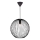 Nordlux - Ripatsvalgusti BERONI kaabliga 1xE27/60W/230V must