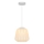 Nordlux - ripatsvalgusti ELBIE 1xE27/15W/230V Ø 24 cm valge