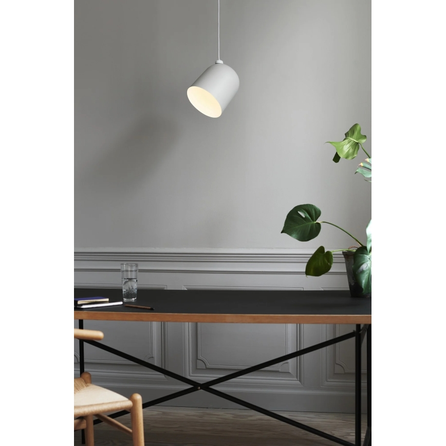 Nordlux - Ripplamp kaabliga ANGLE 1xE27/25W/230V valge