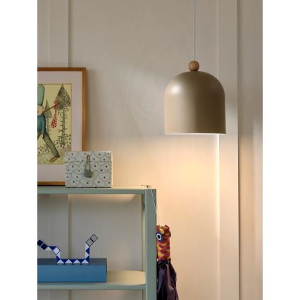 Nordlux - Ripplamp kaabliga GASTON 1xE27/40W/230V beež