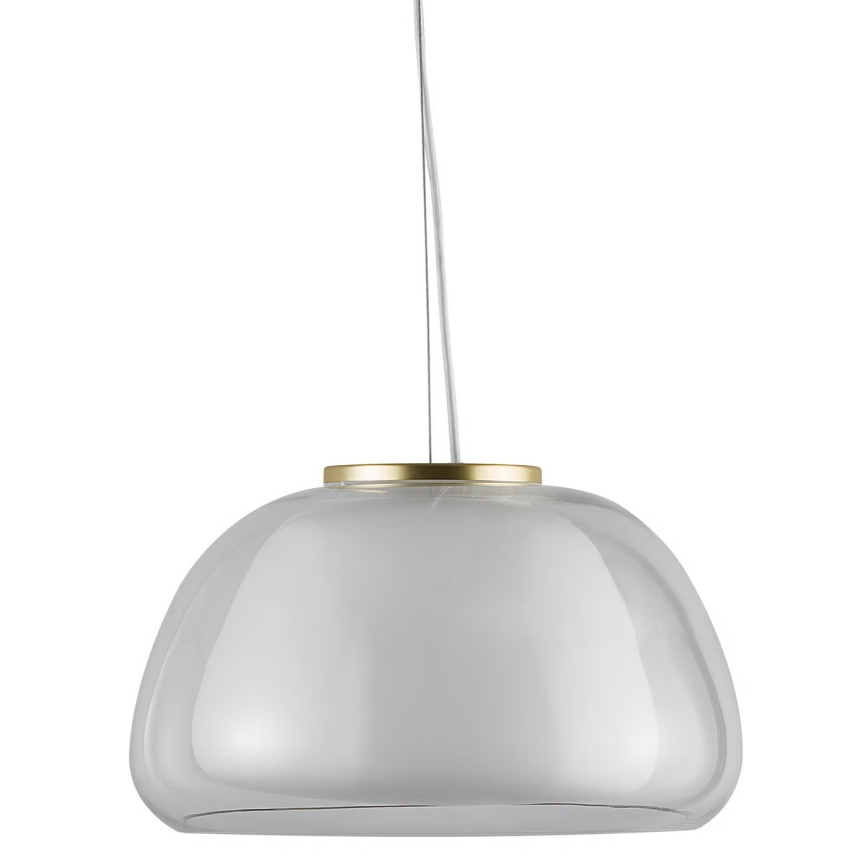 Nordlux - Ripplamp kaabliga JELLY 1xE27/40W/230V valge/selge, läbimõõt 39 cm
