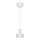 Nordlux - Ripplamp MATIS 1xE27/40W/230V valge