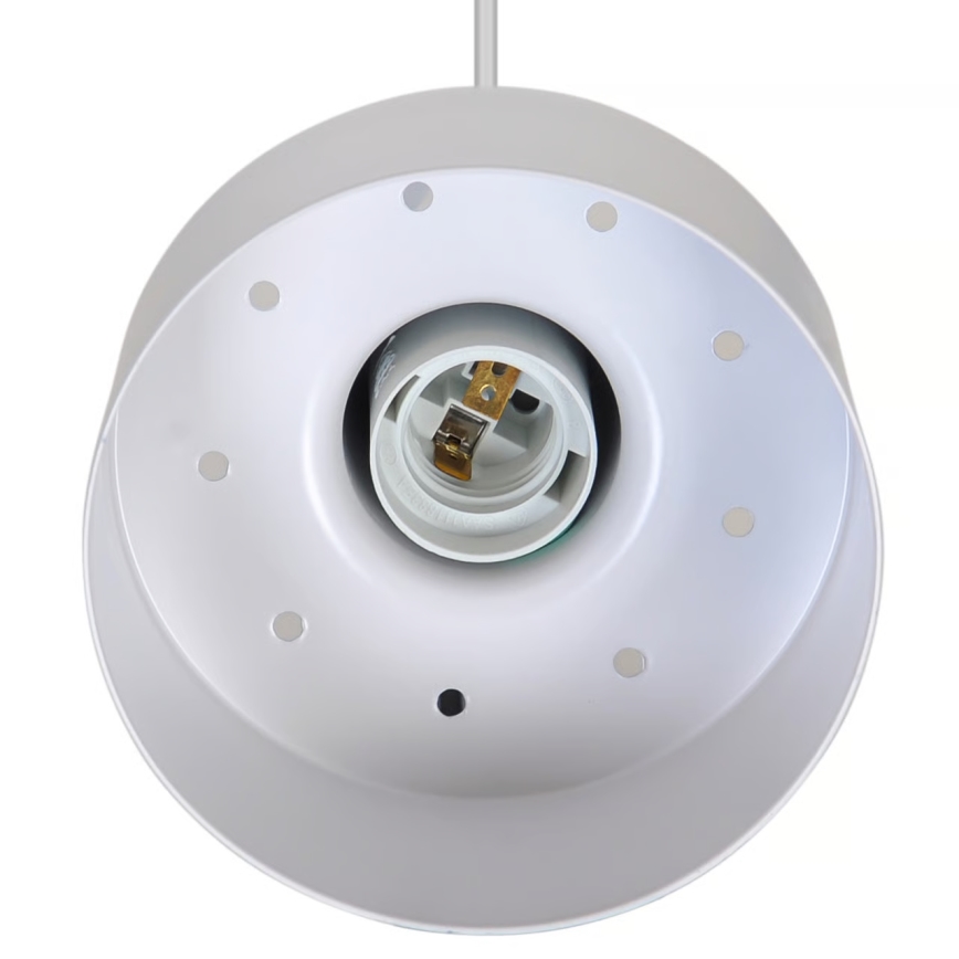 Nordlux - Ripplamp MATIS 1xE27/40W/230V valge