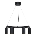 Nordlux - ripplühter kaabliga VICO 6xGU10/5W/230V must