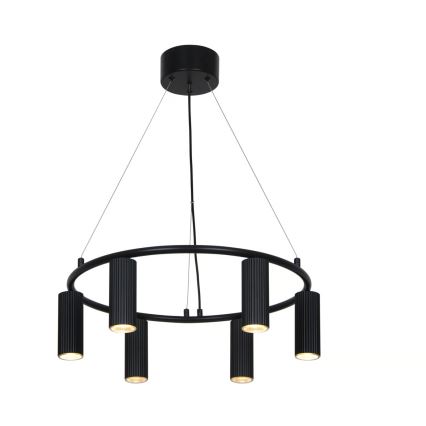 Nordlux - ripplühter kaabliga VICO 6xGU10/5W/230V must