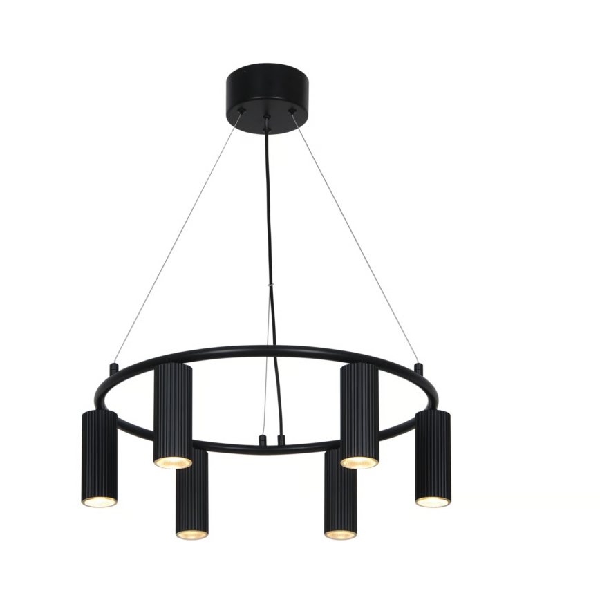 Nordlux - ripplühter kaabliga VICO 6xGU10/5W/230V must