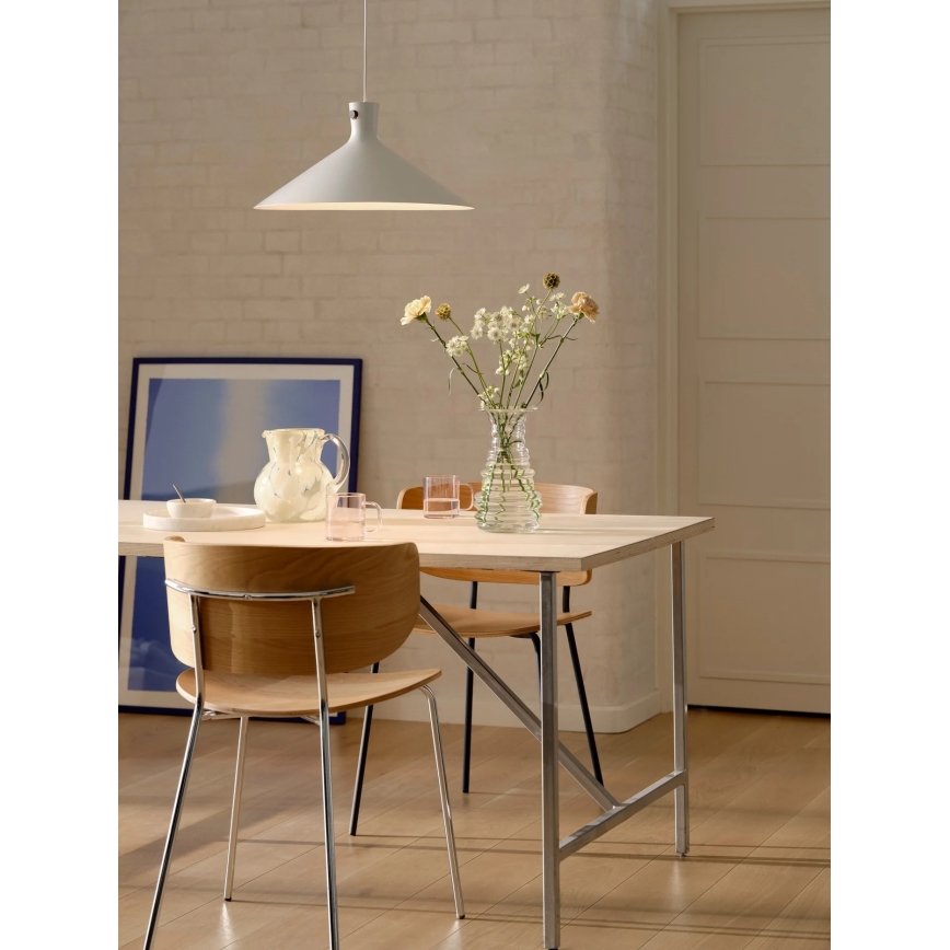 Nordlux - Rippvalgusti kaabliga DORINA 1xE27/60W/230V valge