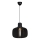 Nordlux - Rippvalgusti kaabliga HAZO 1xE27/60W/230V must