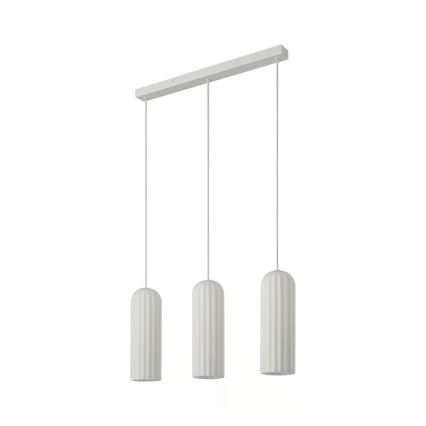 Nordlux - Rippvalgusti kaabliga MIELLA 3xE27/25W/230V valge
