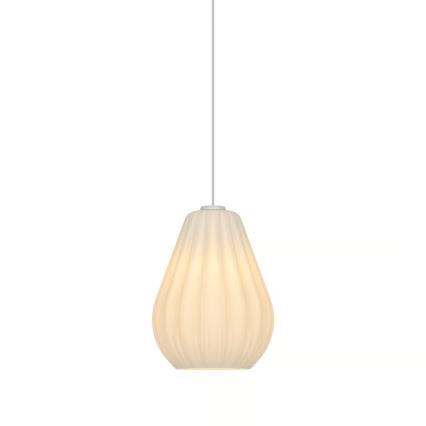 Nordlux - Rippvalgusti kaabliga SALLINO 1xE27/15W/230V läbimõõt 24 cm valge