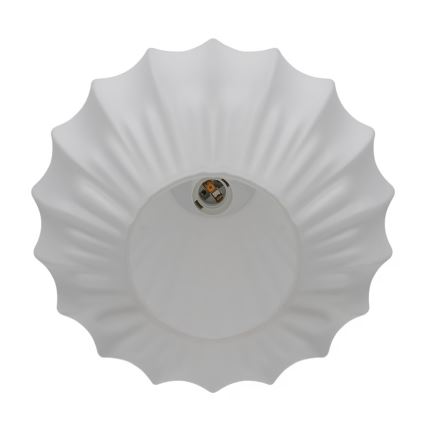 Nordlux - Rippvalgusti kaabliga SALLINO 1xE27/15W/230V läbimõõt 24 cm valge