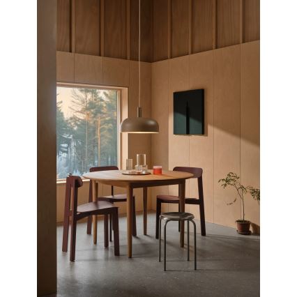 Nordlux - Rippvalgusti kaablil SANDRO 1xE27/15W/230V läbimõõt 40 cm pruun