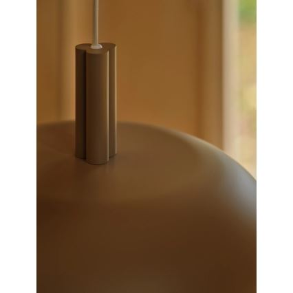 Nordlux - Rippvalgusti kaablil SANDRO 1xE27/15W/230V läbimõõt 40 cm pruun