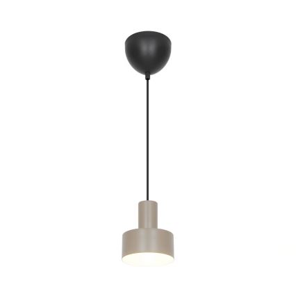Nordlux - Rippvalgusti MATIS 1xE27/40W/230V pruun