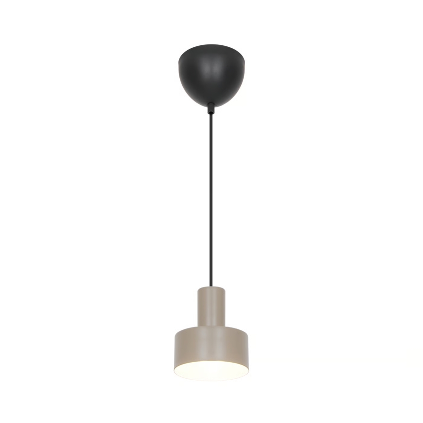 Nordlux - Rippvalgusti MATIS 1xE27/40W/230V pruun