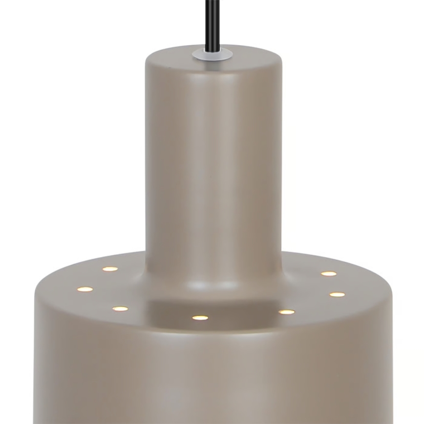 Nordlux - Rippvalgusti MATIS 1xE27/40W/230V pruun