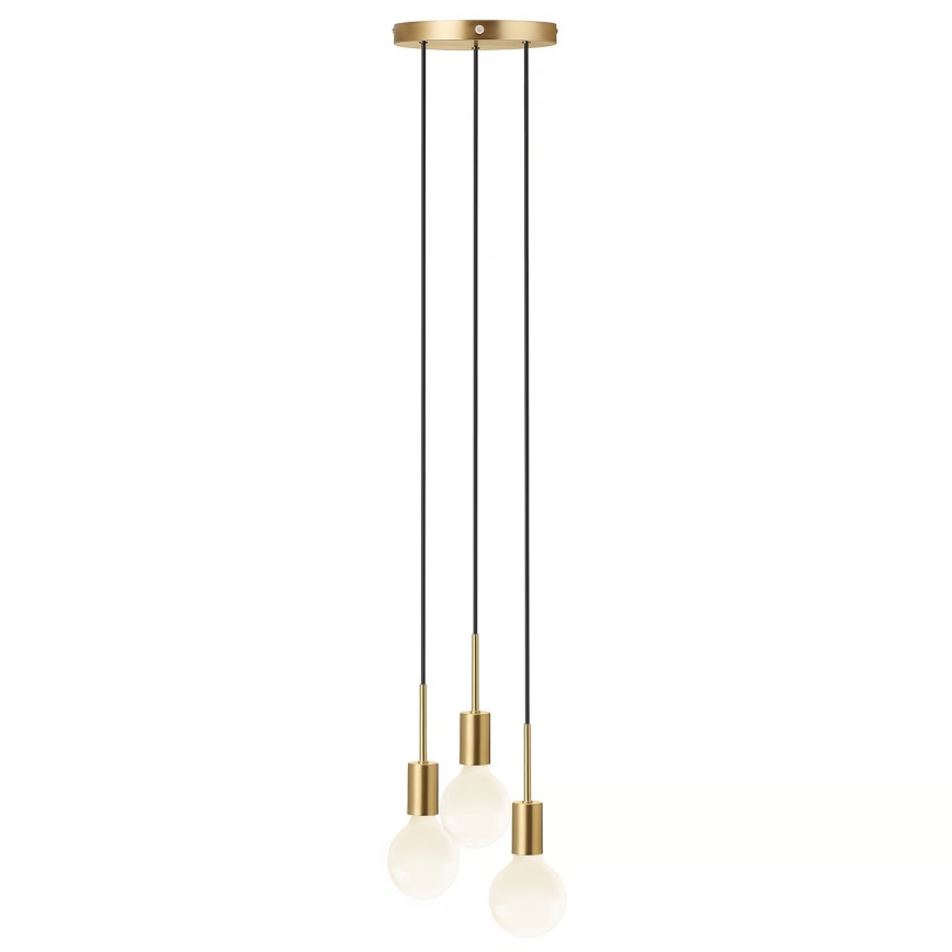 Nordlux - Rippvalgusti PACO kaabliga 3xE27/25W/230V messing