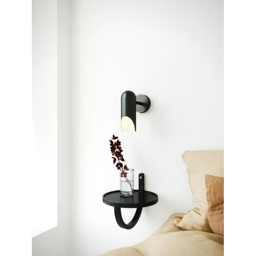 Nordlux - ROCHELLE seinavalgusti 1xGU10/8W/230V must