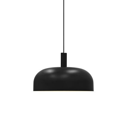 Nordlux - SANDRO rippvalgusti kaabliga, 1x E27/15W/230V, Ø 40 cm, must