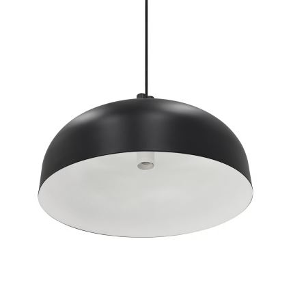 Nordlux - SANDRO rippvalgusti kaabliga, 1x E27/15W/230V, Ø 40 cm, must